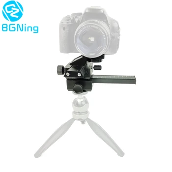 BGNing 4-лентов макросъемка Фокусировочный ръководство слайдер/Снимане в близък план за Canon за Nikon DSLR камери DC със стандартен отвор за винта 1/4 