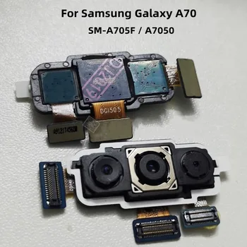 Оригинален Съединител на Гърба на Основната Камера За Samsung Galaxy A70 A705F A7050 Подмяна на Гъвкави Кабела на Модула на Предната Камера за Задно виждане