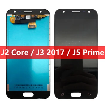 Нов Дисплей За Samsung J5 Prime J2 Основната J260 J3 2017 J330 J330F J3 Pro дисплей LCD сензорен дисплей таблет Събрание Ремонт, резервни Части
